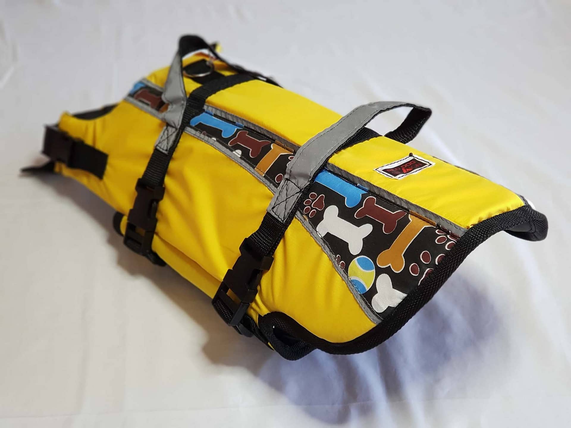 yellow dog life jacket